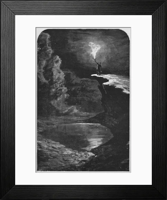 Framed Print : The Dead Sea, 1871, (1883) Framed Print : The Dead Sea, 1871, (1883)