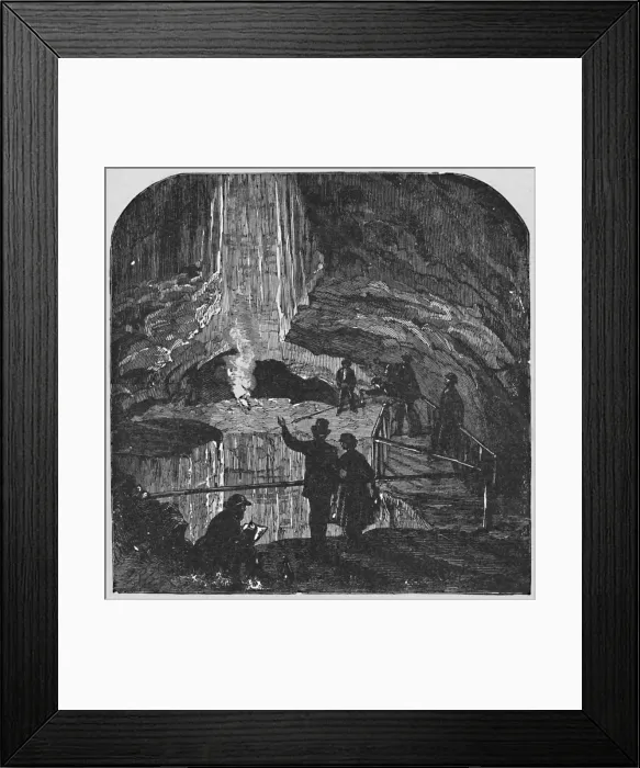 Framed Print : The Bottomless Pit, 1883 Framed Print : The Bottomless Pit, 1883
