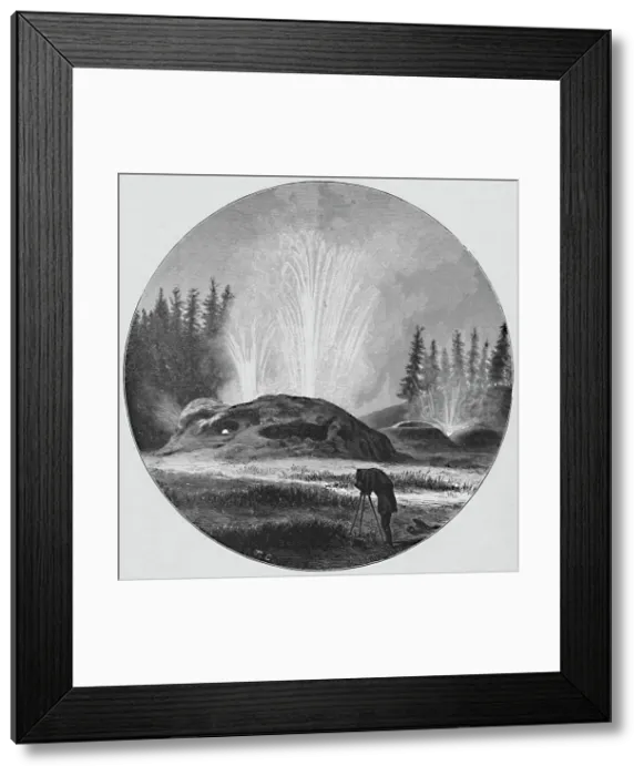 Framed Print : The Grotto, 1883 Framed Print : The Grotto, 1883