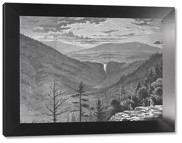 Sunset Rock, Catskill Mountains, 1883. Artist: Charles E. H Bonwill
