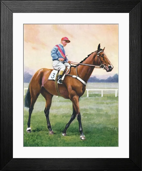 Framed Print : Bookseller, Jockey: G. Richards, 1939 Framed Print : Bookseller, Jockey: G. Richards, 1939