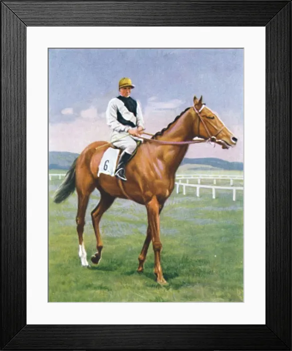 Framed Print : Challenge, Jockey: E. Smith, 1939 Framed Print : Challenge, Jockey: E. Smith, 1939