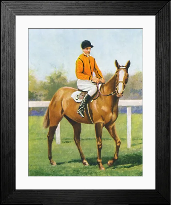 Framed Print : Free Fare, Jockey: B. Hobbs, 1939 Framed Print : Free Fare, Jockey: B. Hobbs, 1939
