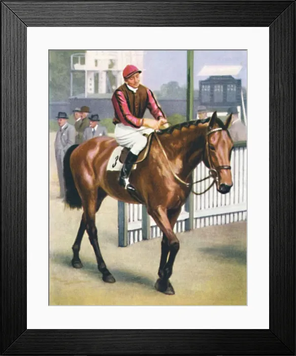 Framed Print : Monument, Jockey: P. Beasley, 1939 Framed Print : Monument, Jockey: P. Beasley, 1939
