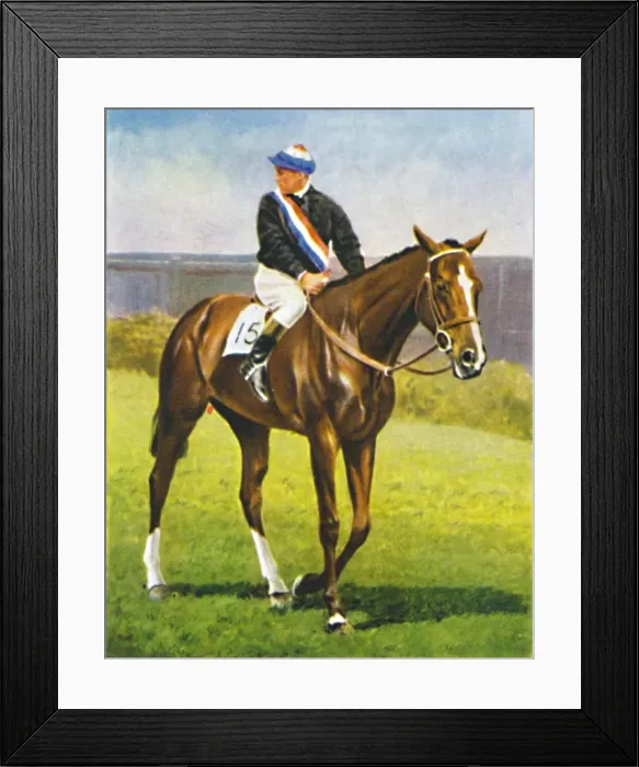 Framed Print : Path of Peace, Jockey: M. Beary, 1939 Framed Print : Path of Peace, Jockey: M. Beary, 1939