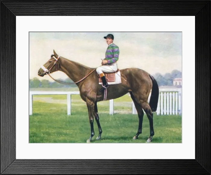Framed Print : Helleniqua, Jockey: B. Guimard, 1939 Framed Print : Helleniqua, Jockey: B. Guimard, 1939