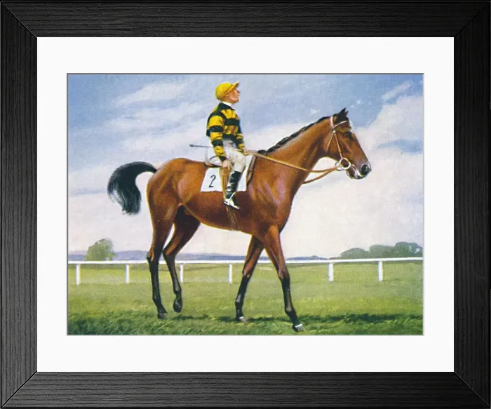 Framed Print : Meadow, Jockey: T. Weston, 1939 Framed Print : Meadow, Jockey: T. Weston, 1939
