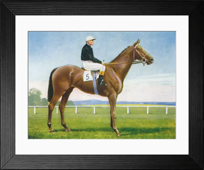 Framed Print : St. Magnus, Jockey: R. Perryman, 1939 Framed Print : St. Magnus, Jockey: R. Perryman, 1939