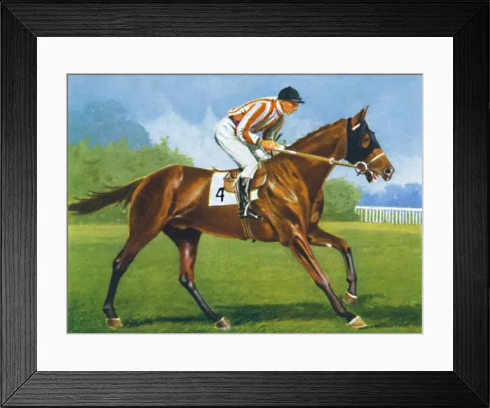 Framed Print : Unbreakable, Jockey: P. Beasley, 1939 Framed Print : Unbreakable, Jockey: P. Beasley, 1939
