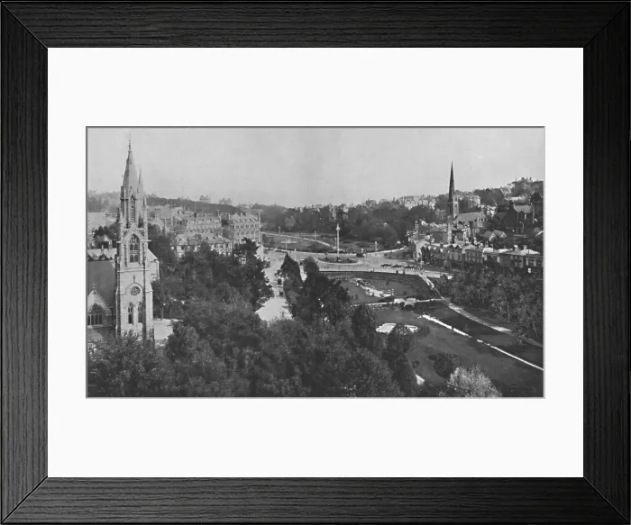 Framed Print : The Square, c1910 Framed Print : The Square, c1910