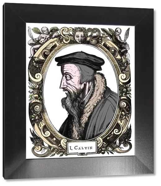 Jean Calvin, French theologian, 1581