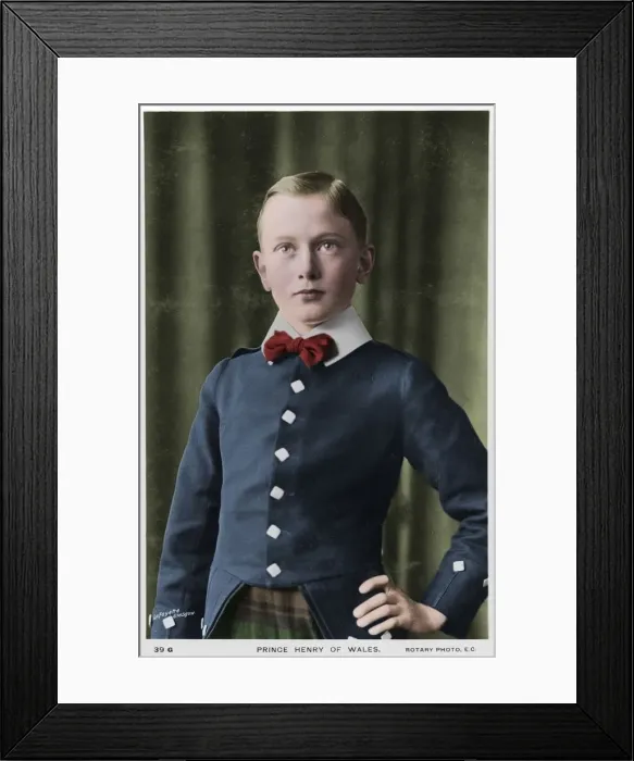 Framed Print : Prince Henry of Wales, c1905-c1909(?). Artist: Lafayette Framed Print : Prince Henry of Wales, c1905-c1909(?). Artist: Lafayette
