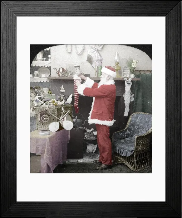 Framed Print : How Happy They Will be in the Morning. Artist: Excelsior Stereoscopic Tours Framed Print : How Happy They Will be in the Morning. Artist: Excelsior Stereoscopic Tours