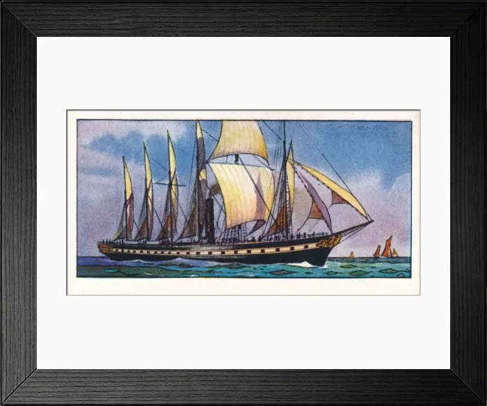 Framed Print : S. S. Great Britain, 1937 Framed Print : S. S. Great Britain, 1937