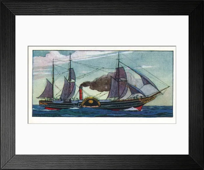 Framed Print : P. S. Britannia, 1937 Framed Print : P. S. Britannia, 1937