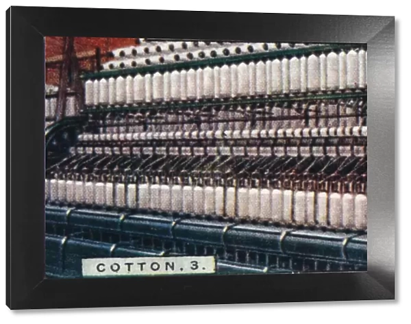 Cotton, 3. - Spinning Machine, Lancashire, 1928