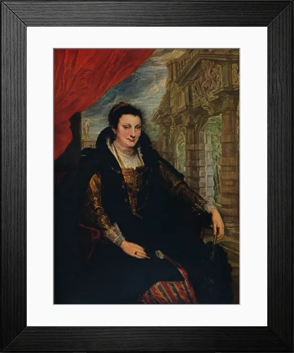 Framed Print : Isabella Brant, 1621. Artist: Peter Paul Rubens Framed Print : Isabella Brant, 1621. Artist: Peter Paul Rubens