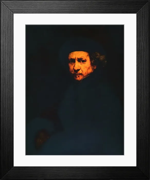 Framed Print : Self-Portrait, 1659. Artist: Rembrandt Harmensz van Rijn Framed Print : Self-Portrait, 1659. Artist: Rembrandt Harmensz van Rijn