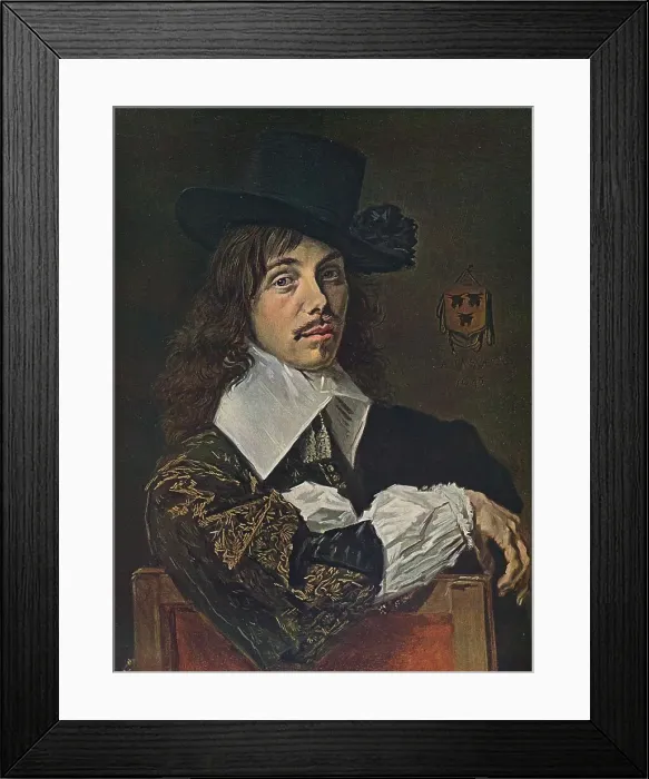 Framed Print : Willem Coymans, 1645. Artist: Frans Hals Framed Print : Willem Coymans, 1645. Artist: Frans Hals