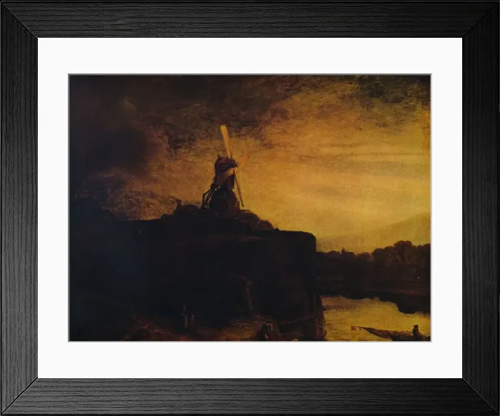 Framed Print : The Mill, 1645-1648. Artist: Rembrandt Harmensz van Rijn Framed Print : The Mill, 1645-1648. Artist: Rembrandt Harmensz van Rijn