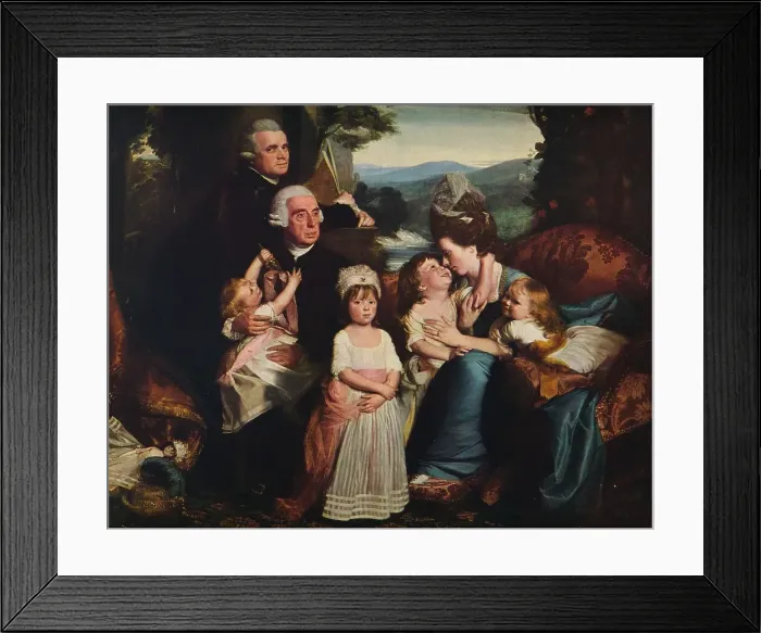 Framed Print : The Copley Family, 1776-1777. Artist: John Singleton Copley Framed Print : The Copley Family, 1776-1777. Artist: John Singleton Copley