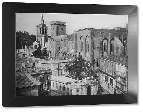 Avignon - Popes Palace View of the Clock Tower, c1925