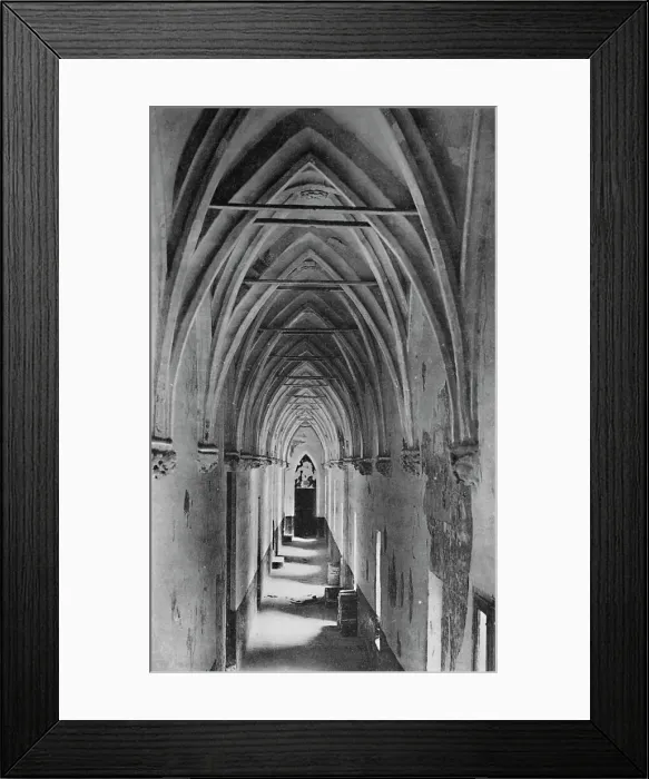 Framed Print : Avignon - Popes Palace. - Conclave Gallery, c1925 Framed Print : Avignon - Popes Palace. - Conclave Gallery, c1925