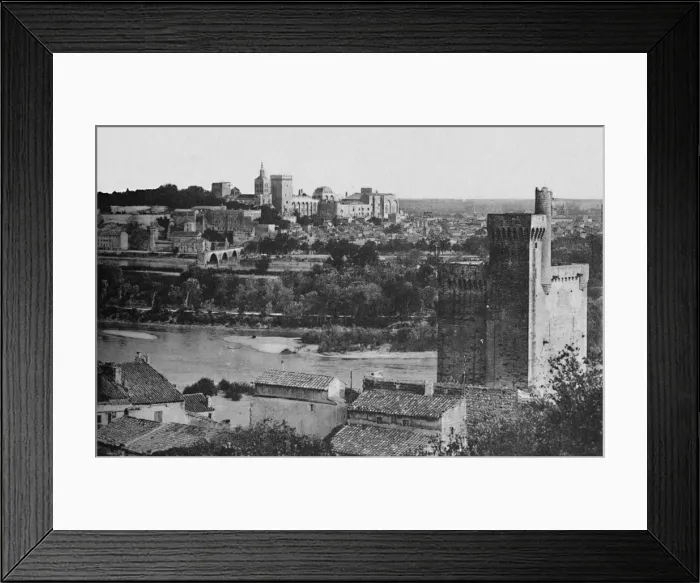 Framed Print : Villeneuve-Les-Avignon - The Tower of Philippe-Le-Bel (XIVe siecle. ), The Rhone Valley. The Palace Framed Print : Villeneuve-Les-Avignon - The Tower of Philippe-Le-Bel (XIVe siecle. ), The Rhone Valley. The Palace