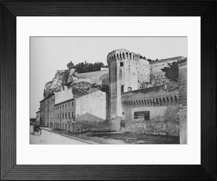 Framed Print : Avignon. - The Rocks and Doms and the Ramparts, c1925 Framed Print : Avignon. - The Rocks and Doms and the Ramparts, c1925