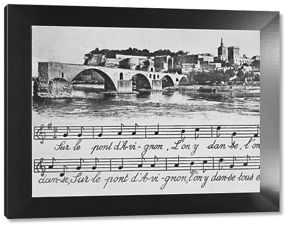 Avignon. - St-Benezet Bridge, c1925