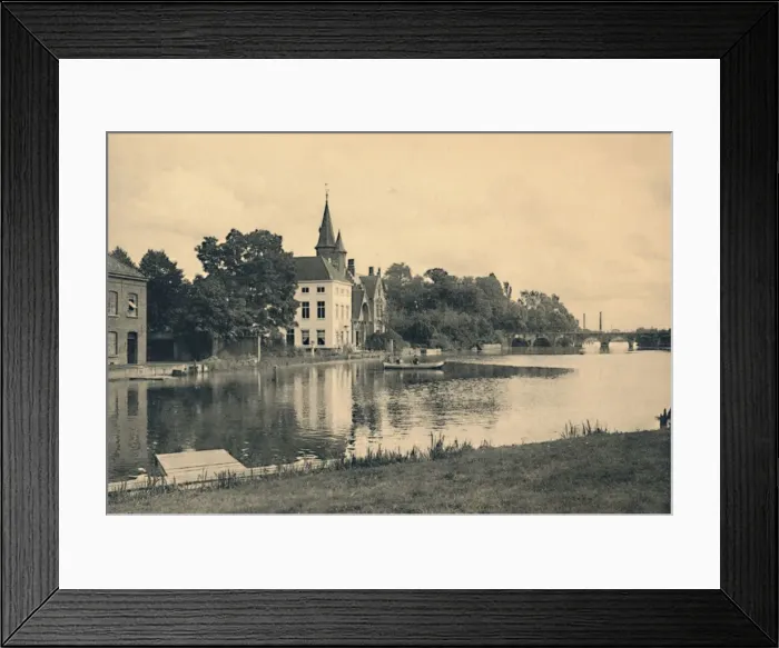 Framed Print : Minnewater, c1910 Framed Print : Minnewater, c1910