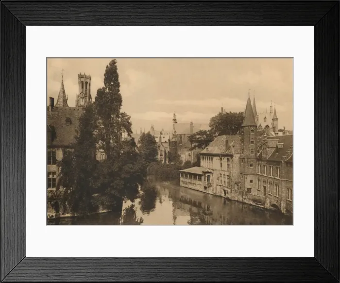 Framed Print : Quai du Rosaire, c1928 Framed Print : Quai du Rosaire, c1928