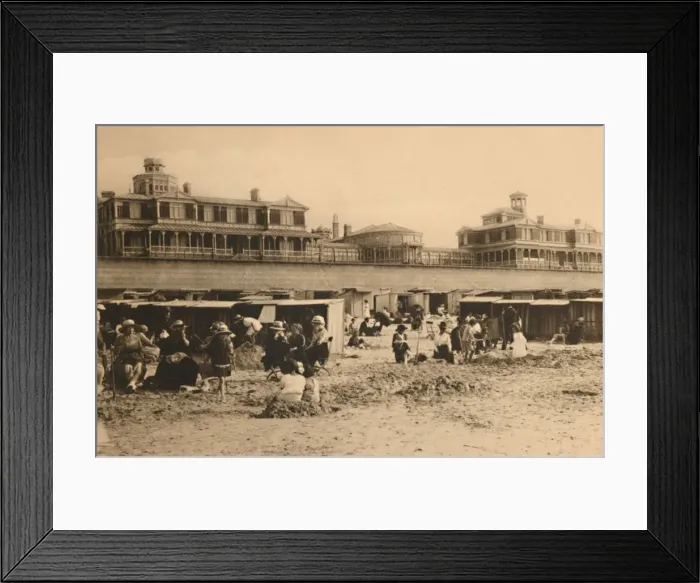 Framed Print : The Royal Residence and the Esplanade, c1928 Framed Print : The Royal Residence and the Esplanade, c1928
