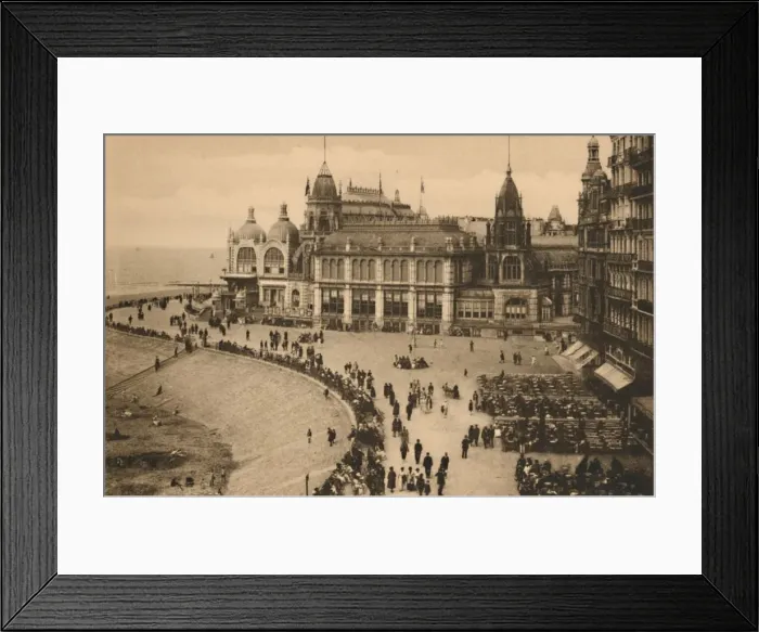 Framed Print : The Esplanade and the Kursaal, c1928 Framed Print : The Esplanade and the Kursaal, c1928