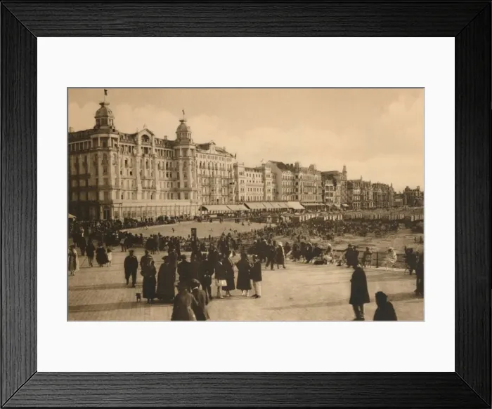 Framed Print : The Esplanade (seen from the Kursaal), c1928 Framed Print : The Esplanade (seen from the Kursaal), c1928