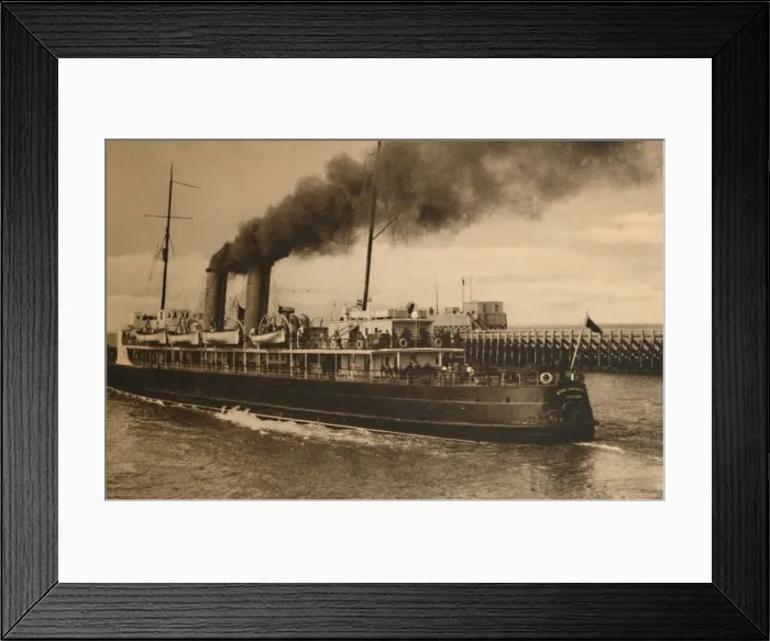 Framed Print : The Mail-Steamer Stad Antwerpen, c1928 Framed Print : The Mail-Steamer Stad Antwerpen, c1928