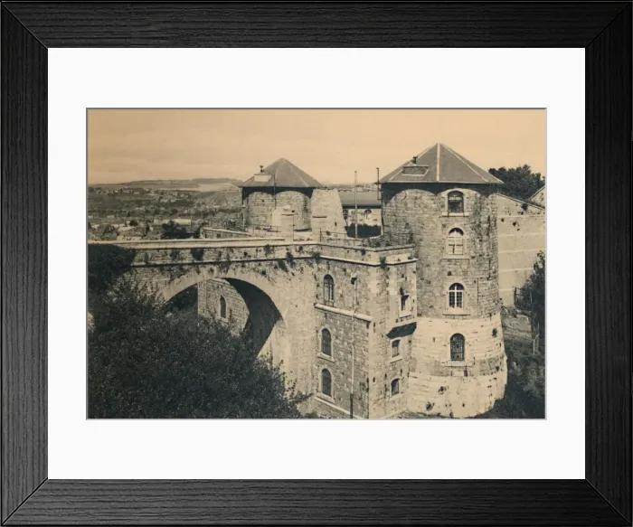 Framed Print : Namur Citadelle. Le Chateau des Comtes, c1900 Framed Print : Namur Citadelle. Le Chateau des Comtes, c1900