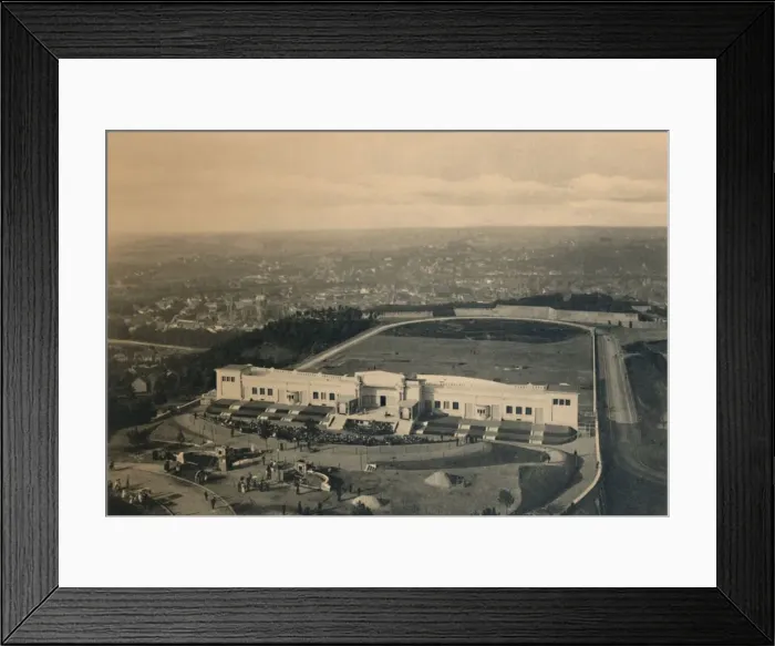 Framed Print : Plaine des Jeux et Theatre d Ete, c1900 Framed Print : Plaine des Jeux et Theatre d Ete, c1900