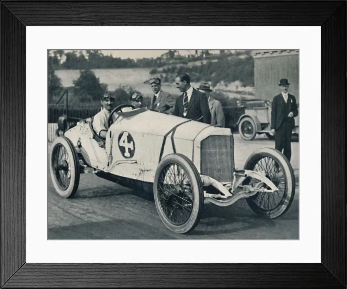 Framed Print : Count Zborowski, the younger, on a Mercedes, 1937 Framed Print : Count Zborowski, the younger, on a Mercedes, 1937