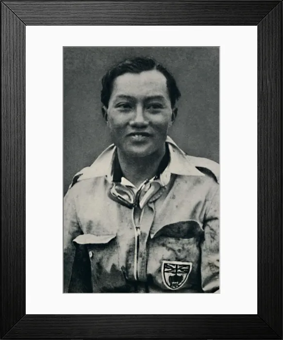 Framed Print : B. Bira, 1937 Framed Print : B. Bira, 1937