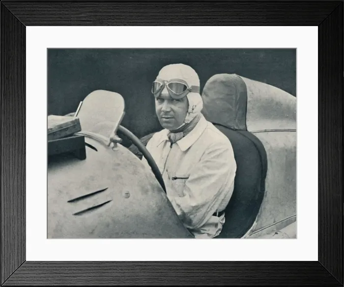 Framed Print : Rudolph Caracciola, c1935, (1937) Framed Print : Rudolph Caracciola, c1935, (1937)