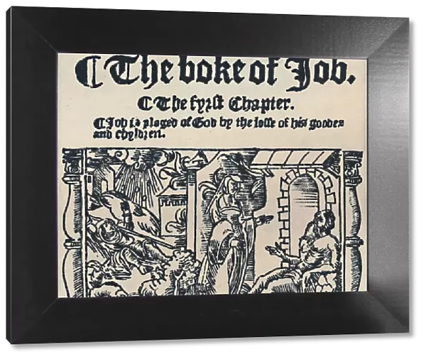 Woodcut from the Great Bible, 1539, 1539, (1947)