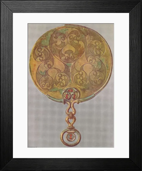 Framed Print : The Desborough Mirror, 1946. Artist: Charles William James Praetorius Framed Print : The Desborough Mirror, 1946. Artist: Charles William James Praetorius