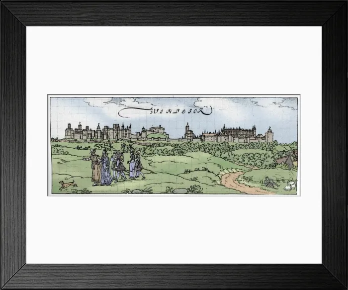 Framed Print : Windsor Castle, (1902)
