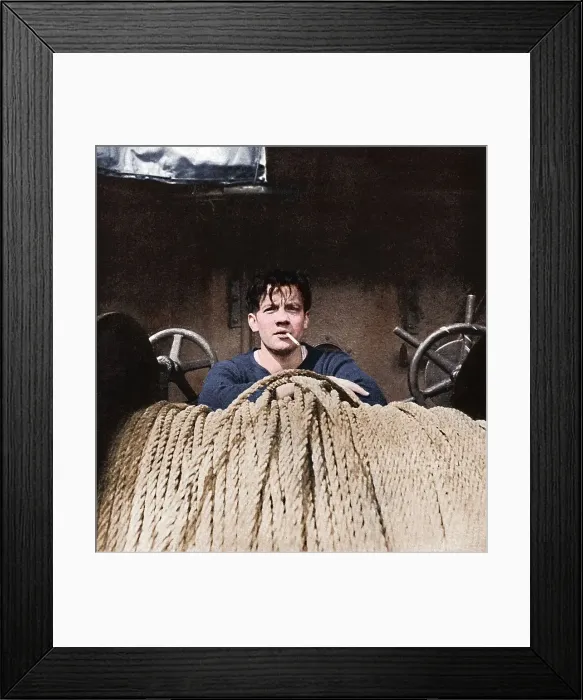 Framed Print : Nautical character, 1941. Artist: Cecil Beaton Framed Print : Nautical character, 1941. Artist: Cecil Beaton