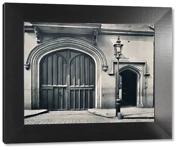 Charterhouse. Exterior of Entrance Gateway, 1925