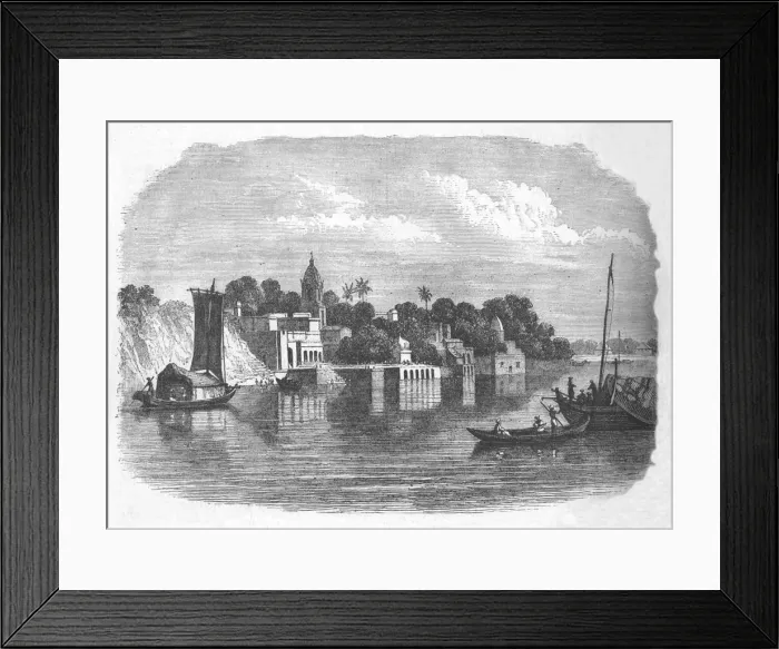 Framed Print : Cawnpore, c1880 Framed Print : Cawnpore, c1880
