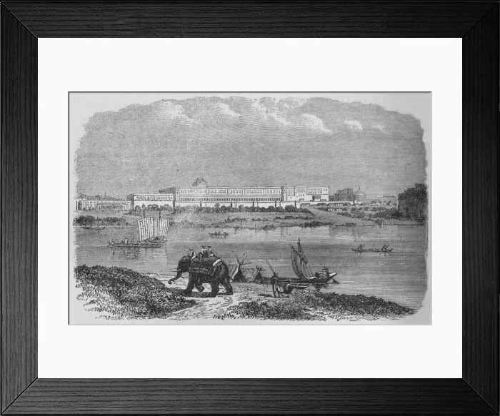 Framed Print : Lucknow, c1880 Framed Print : Lucknow, c1880