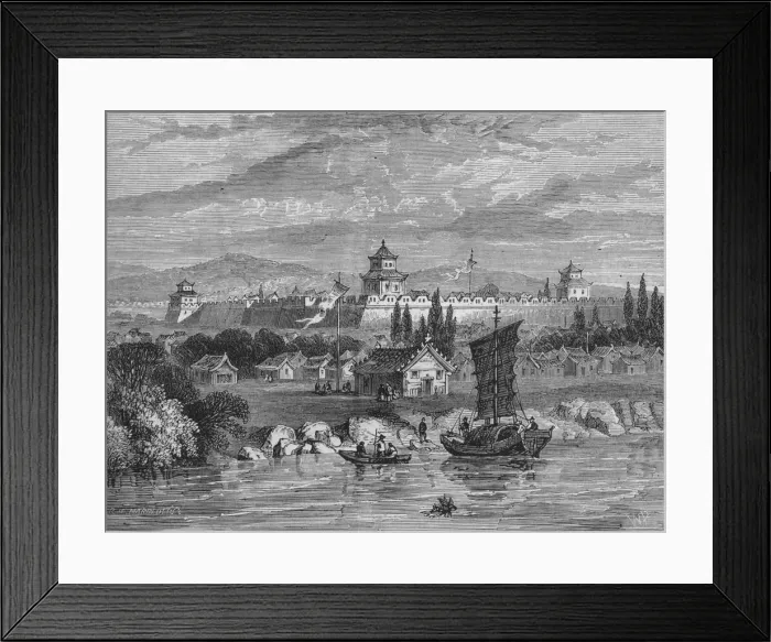Framed Print : Tientsin, c1880 Framed Print : Tientsin, c1880