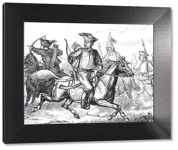 Tartar Soldiers, 1860, c1880. Artist: T. S. S